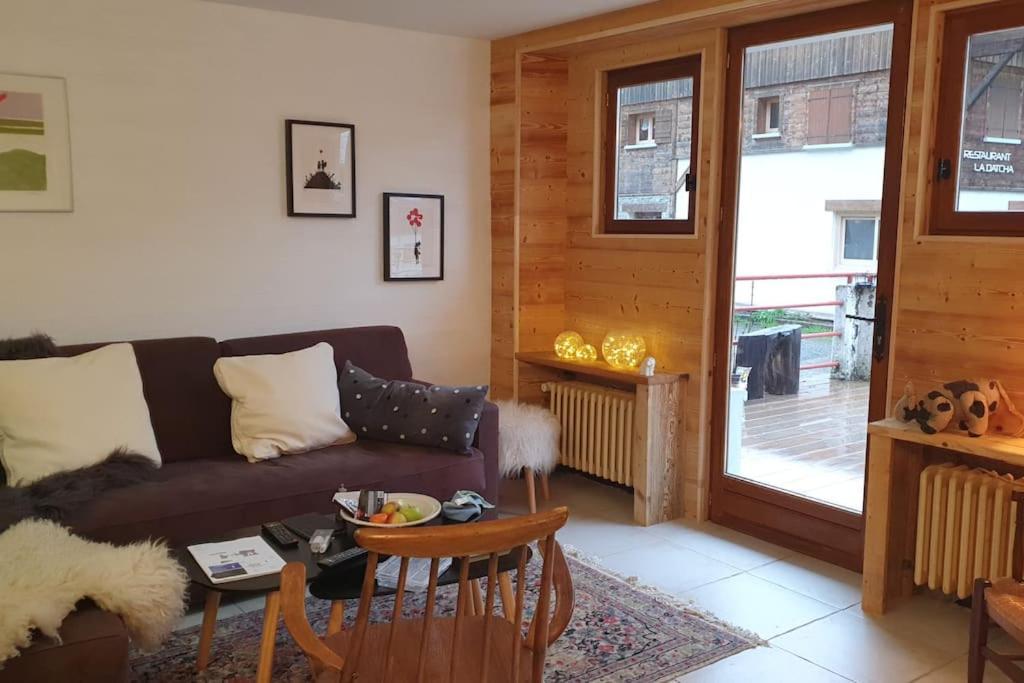 Appartement La Duchere Le Plan-La Giettaz Massif Des Aravis Bagian luar foto