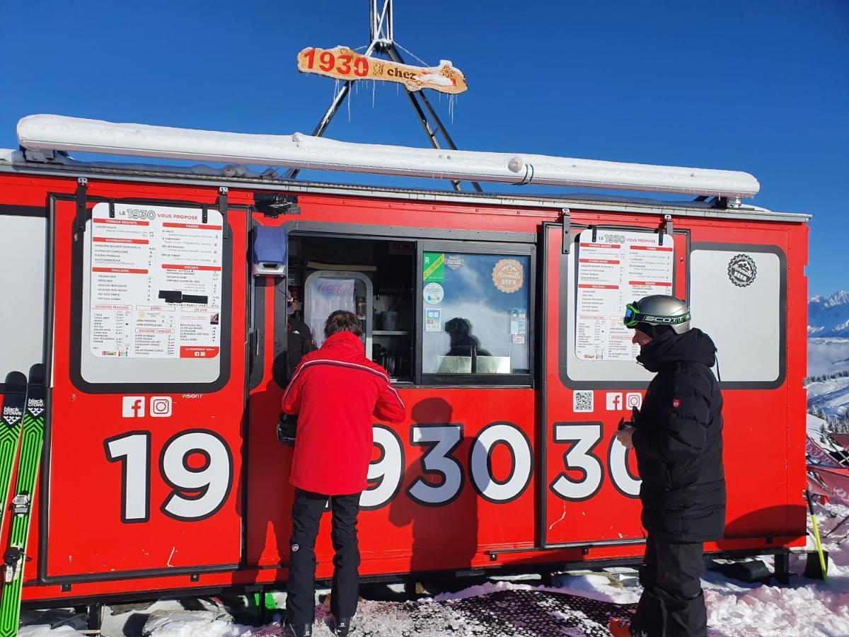 Appartement La Duchere Le Plan-La Giettaz Massif Des Aravis Bagian luar foto