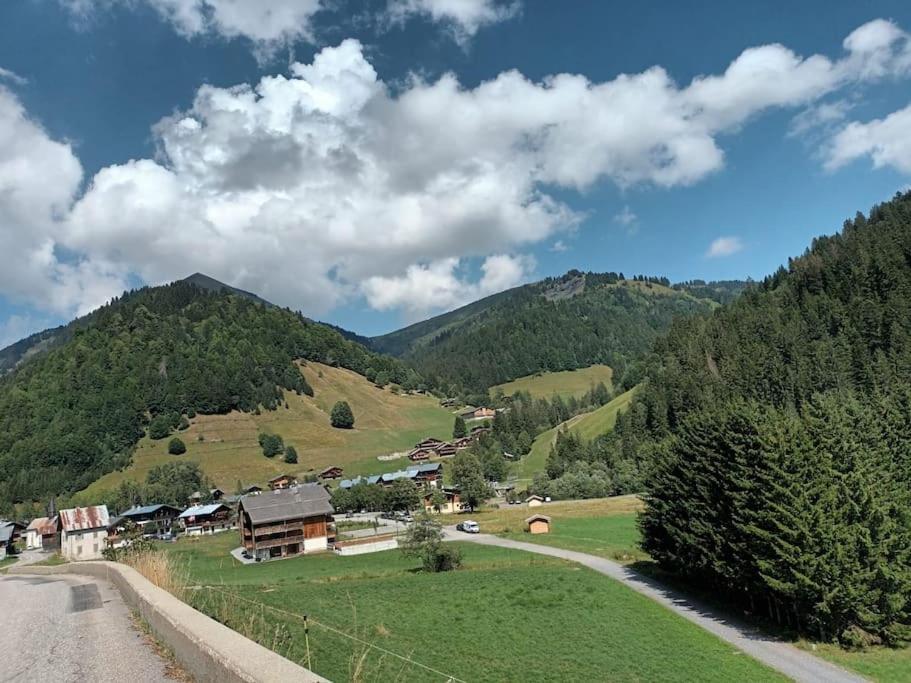 Appartement La Duchere Le Plan-La Giettaz Massif Des Aravis Bagian luar foto
