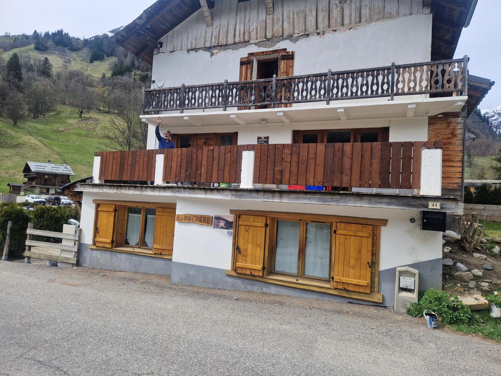 Appartement La Duchere Le Plan-La Giettaz Massif Des Aravis Bagian luar foto