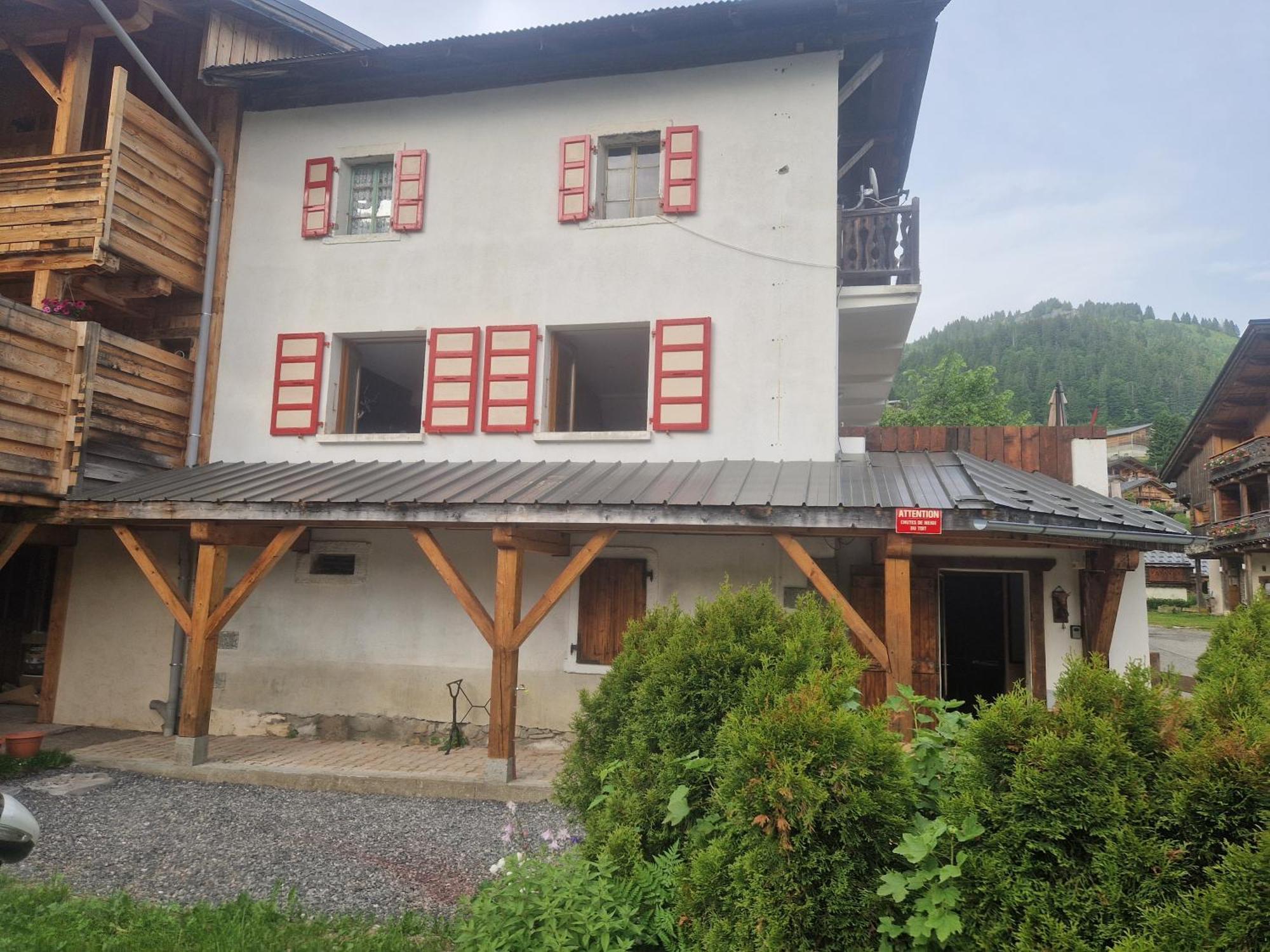 Appartement La Duchere Le Plan-La Giettaz Massif Des Aravis Bagian luar foto