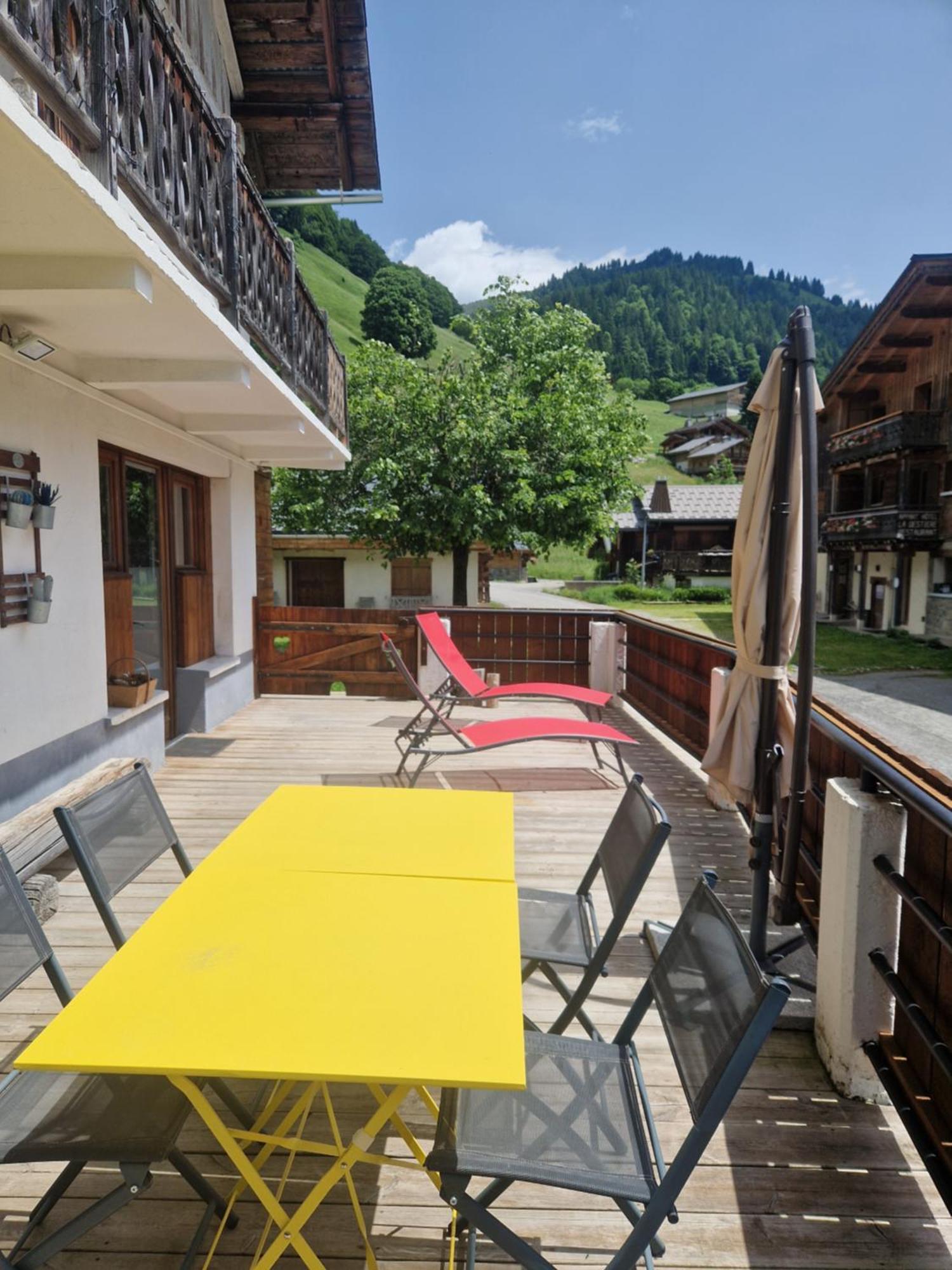 Appartement La Duchere Le Plan-La Giettaz Massif Des Aravis Bagian luar foto