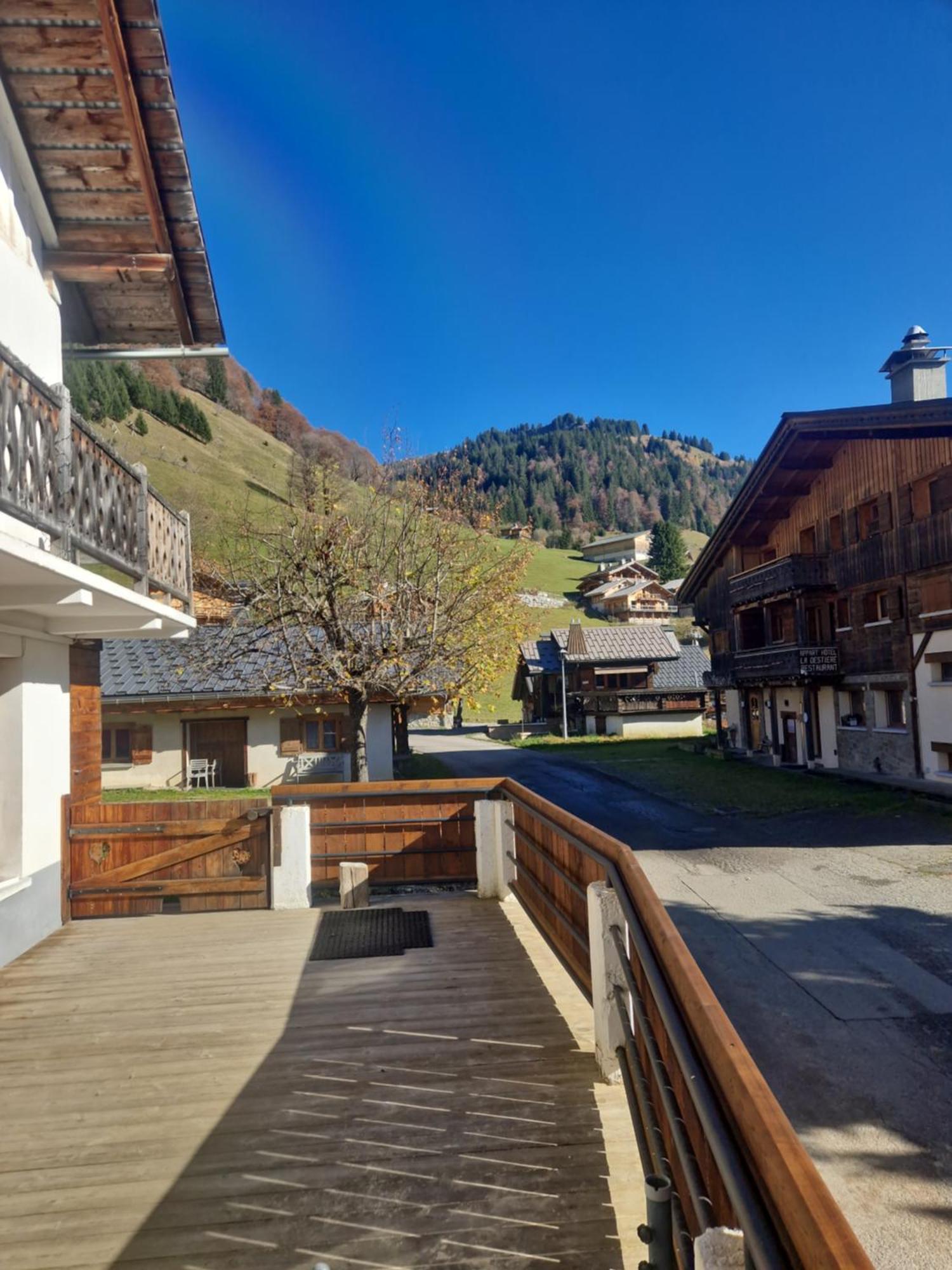 Appartement La Duchere Le Plan-La Giettaz Massif Des Aravis Bagian luar foto